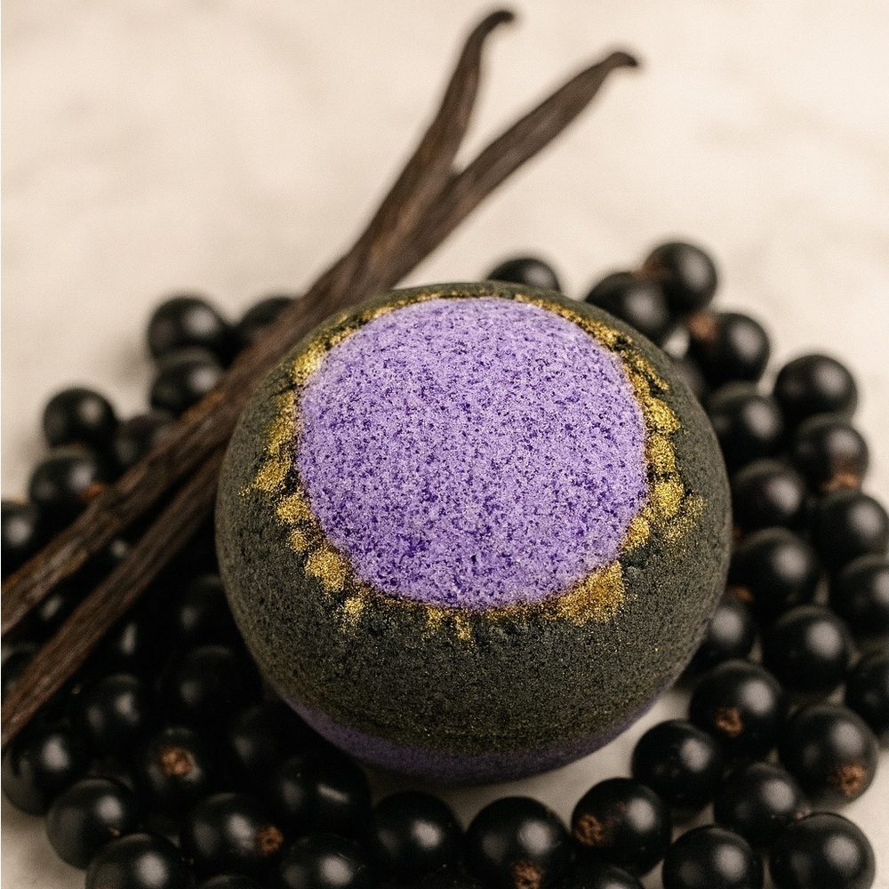 5 Pack - Bath Bombs - Vanilla Black Currant